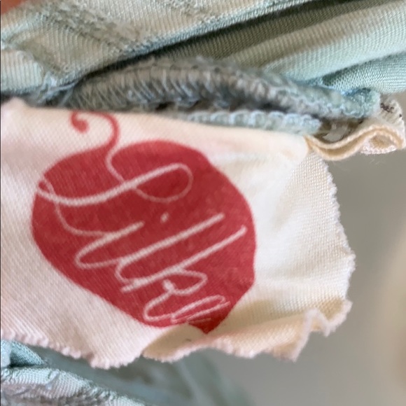 Anthropologie Lilka wide leg jumpsuit romper L XL - Picture 9 of 9